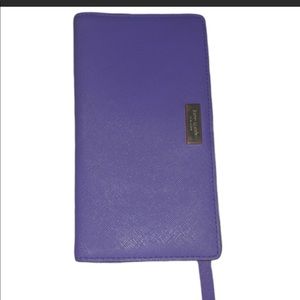 Purple kate spade wallet